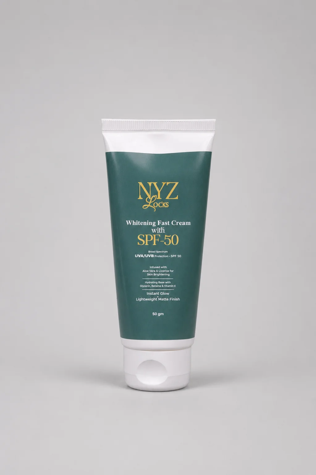 NYZLOCKS Whitening Fast Cream with SPF 50